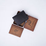Load image into Gallery viewer, Compact Leather Wallet-Burgundy
