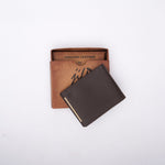 Load image into Gallery viewer, Mens Pure Leather Wallet Bifold Brown stripe
