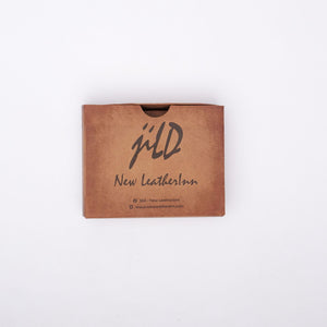 Compact Leather Wallet-Camel