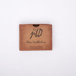 Load image into Gallery viewer, Mens Pure Leather Wallet Bifold Brown stripe
