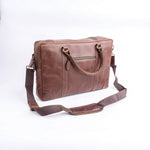 Load image into Gallery viewer, The Maverick Vintage Leather Laptop Bag-Tan Brown
