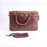 Load image into Gallery viewer, The Maverick Vintage Leather Laptop Bag-Tan Brown
