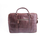 Load image into Gallery viewer, The Maverick Vintage Leather Laptop Bag-Midnight Brown
