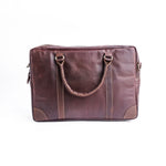 Load image into Gallery viewer, The Maverick Vintage Leather Laptop Bag-Midnight Brown
