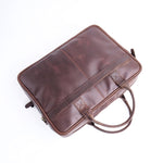 Load image into Gallery viewer, Everyday Companion Leather Laptop Bag-Vintage Midnight Brown
