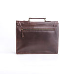 Load image into Gallery viewer, The Corporate Pure Leather Bag- Midnight Brown
