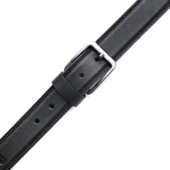 Black Belt With Single Pin Buckle