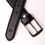 Load image into Gallery viewer, Black Belt With Single Pin Buckle
