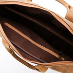 Load image into Gallery viewer, Oxford Pure Leather Vintage Business Laptop Bag-Wood Brown
