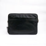 Load image into Gallery viewer, The Folio Sleek Slim Leather Laptop Bag-Black
