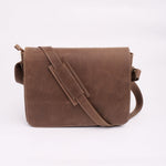 Load image into Gallery viewer, Jild Classic Satchel Vintage Leather Messenger Bag (Vintage Brown)
