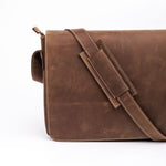 Load image into Gallery viewer, Jild Classic Satchel Vintage Leather Messenger Bag (Vintage Brown)

