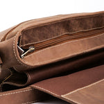 Load image into Gallery viewer, Jild Classic Satchel Vintage Leather Messenger Bag (Vintage Brown)
