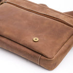Load image into Gallery viewer, Jild Classic Satchel Vintage Leather Messenger Bag (Vintage Brown)
