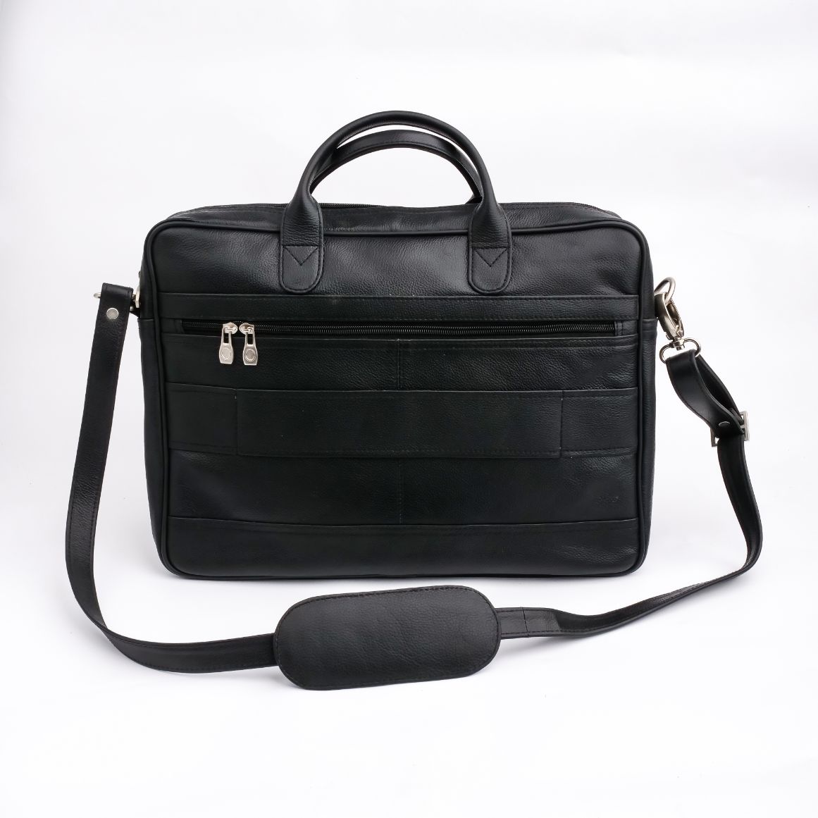 The Ultimate Leather Breifcase Bag-Black