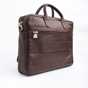 The Ultimate Leather Breifcase Bag-Dark Brown