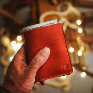 Vintage Bi-Fold Card/Cash Holder-Scorpio