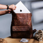 Load image into Gallery viewer, Nomad Vintage Leather Backpack
