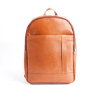 Load image into Gallery viewer, On-The-Go Leather Backpack-Tan Brown
