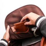 Load image into Gallery viewer, On-The-Go Leather Backpack-Tan Brown
