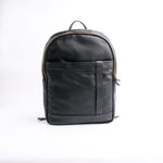 Load image into Gallery viewer, On-The-Go Leather Backpack-Black
