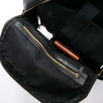 Load image into Gallery viewer, On-The-Go Leather Backpack-Black
