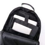 Load image into Gallery viewer, Trio Leather Backpack (BLACK)
