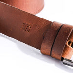 Load image into Gallery viewer, Rustic Leather Belt-Solid
