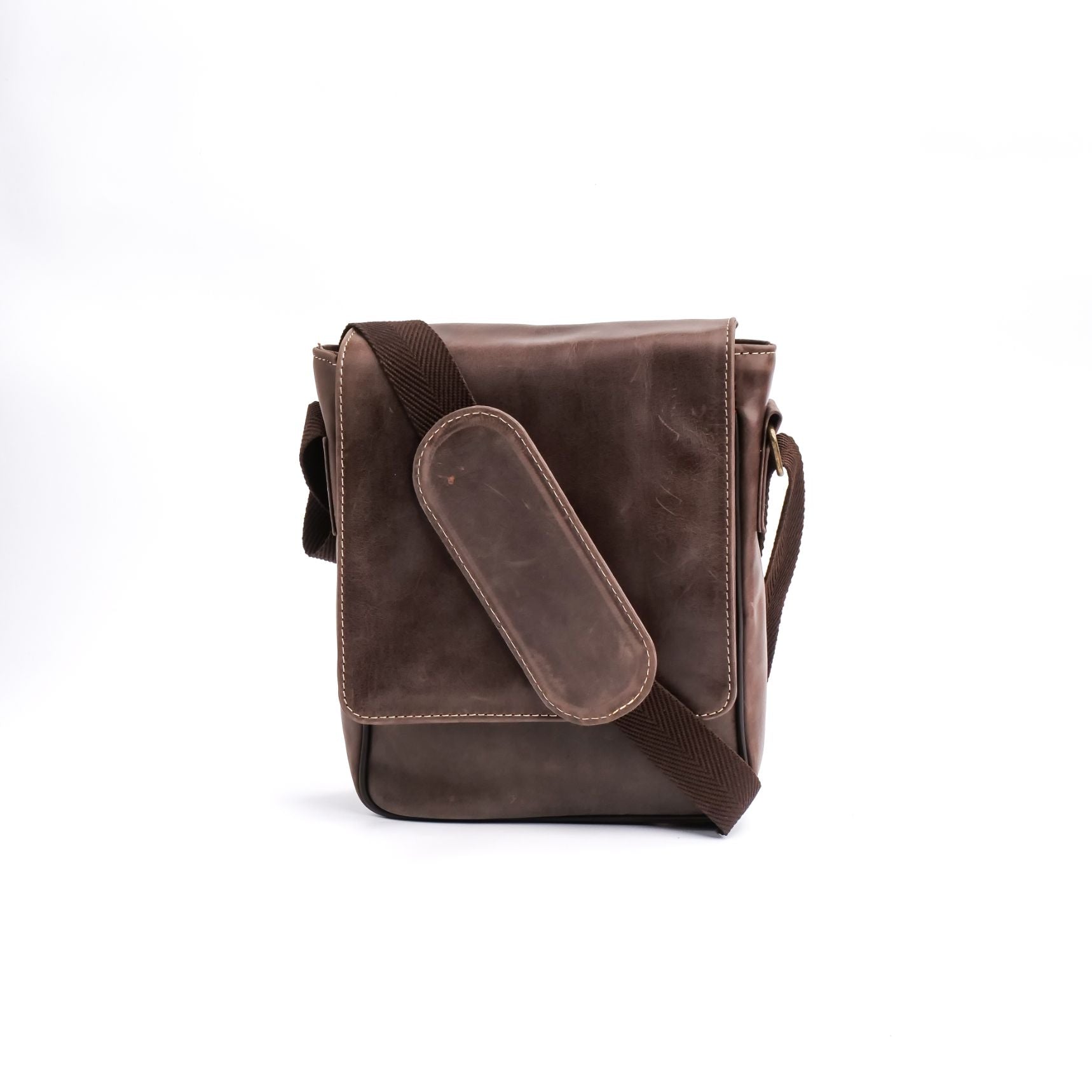 Crossbody Organizer Vintage Pure Leather Bag