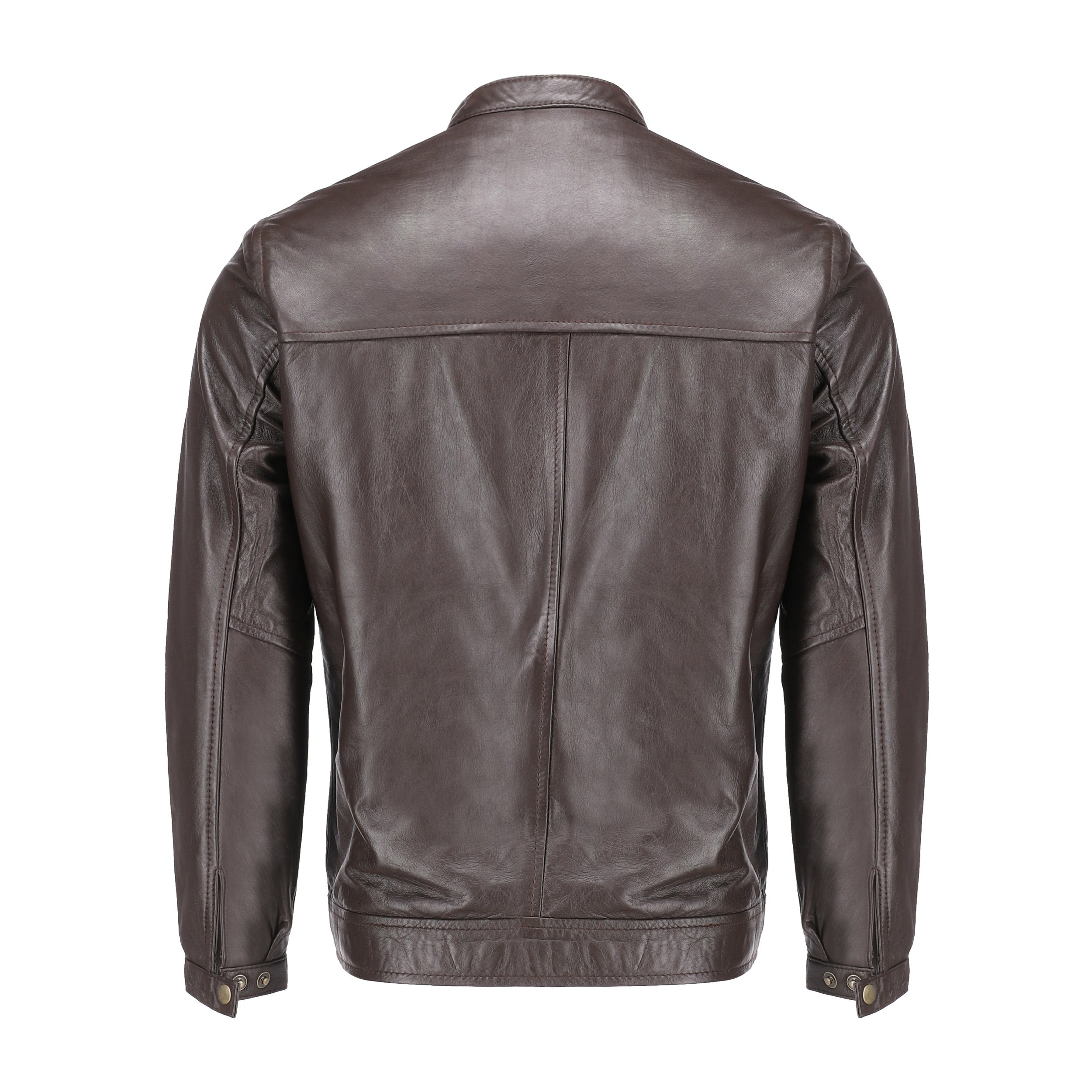 Brown Mens Pure Sheep Leather Jacket – Jild