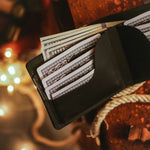Load image into Gallery viewer, The Vault Vintage Leather Wallet-Arch-Charcoal Black
