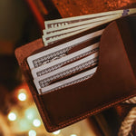 Load image into Gallery viewer, The Vault Vintage Leather Wallet-Arch-Dark Brown
