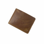 Load image into Gallery viewer, Mens Genuine Vintage Leather Wallet-BROWN S3
