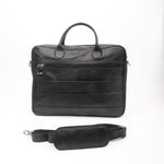 Load image into Gallery viewer, Executive Leather Laptop Bag-Black

