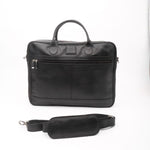 Load image into Gallery viewer, Executive Leather Laptop Bag-Black
