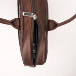 Load image into Gallery viewer, Executive Leather Laptop Bag-Brown
