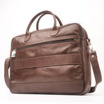 Load image into Gallery viewer, Executive Leather Laptop Bag-Brown
