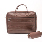 Load image into Gallery viewer, Executive Leather Laptop Bag-Brown
