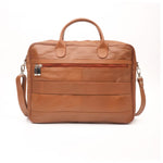 Load image into Gallery viewer, Executive Leather Laptop Bag-Tan
