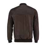 Load image into Gallery viewer, Snuff Style Real Bomber Leather Jacket Brown Color
