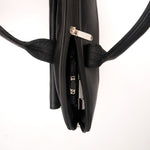 Load image into Gallery viewer, Parker Slim Leather Laptop Bag-Black
