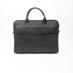 Load image into Gallery viewer, Parker Slim Leather Laptop Bag-Black
