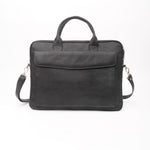 Load image into Gallery viewer, Parker Slim Leather Laptop Bag-Black
