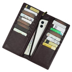 Load image into Gallery viewer, Executive Leather Long Wallet BROWN
