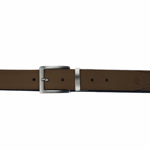 BLACK TAN-BROWN Double Sided Reversible Men's' Leather Belt