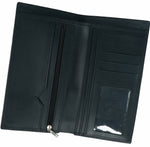 Load image into Gallery viewer, Multi Purpose Leather Long Wallet-BLACK
