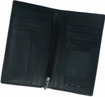 Load image into Gallery viewer, JILD-18 Pockets Leather Long Wallet-BLACK
