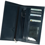 Load image into Gallery viewer, Multi Purpose Leather Long Wallet-BLUE
