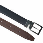 Load image into Gallery viewer, BLACK BROWN Double Sided Reversible Men&#39;s&#39; Leather Belt
