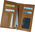 Load image into Gallery viewer, JILD-18 Pockets Leather Long Wallet-TAN BROWN
